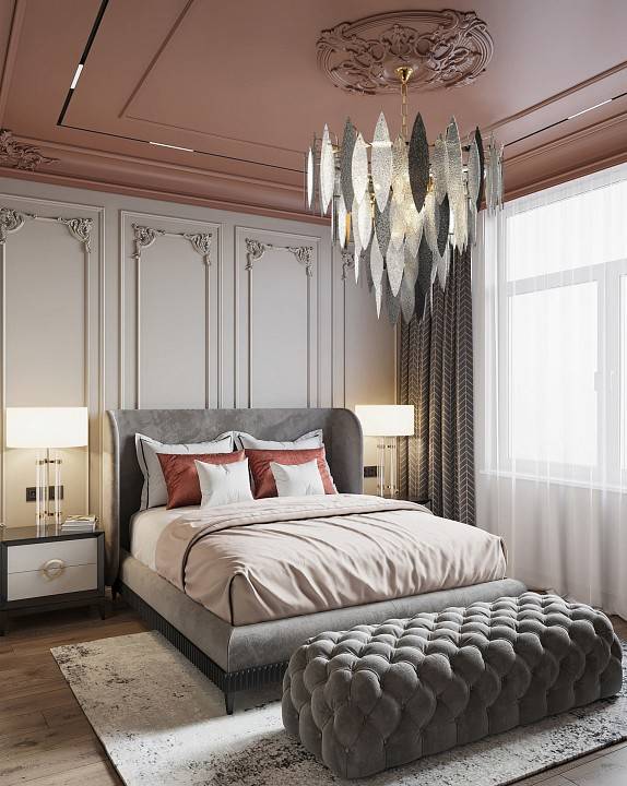 Люстра подвесная Milosh Tendence 819 8 ламп 0819CL-8GD