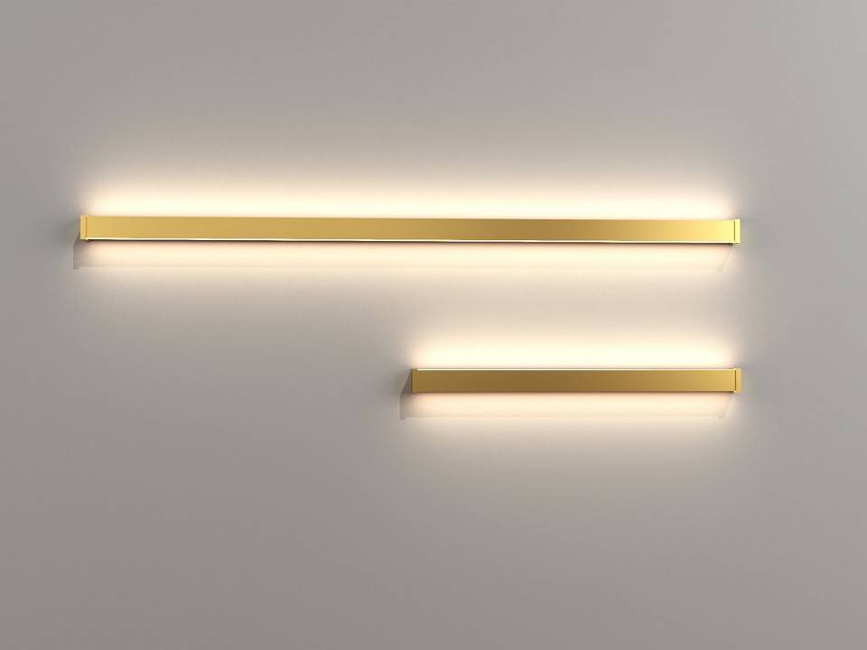 Накладной светильник Milosh Tendence золото 0843WL-48GD