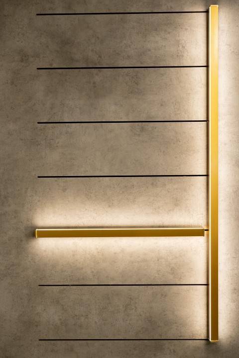 Накладной светильник Milosh Tendence золото 0843WL-48GD