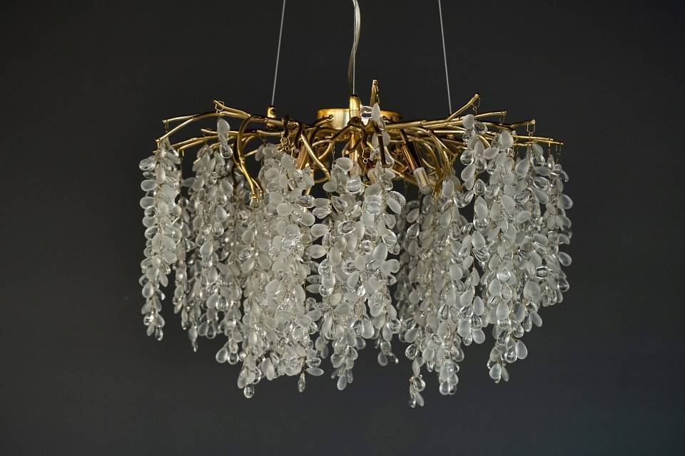 Подвесная люстра Milosh Tendence 921 10 ламп 0921CL-10GD