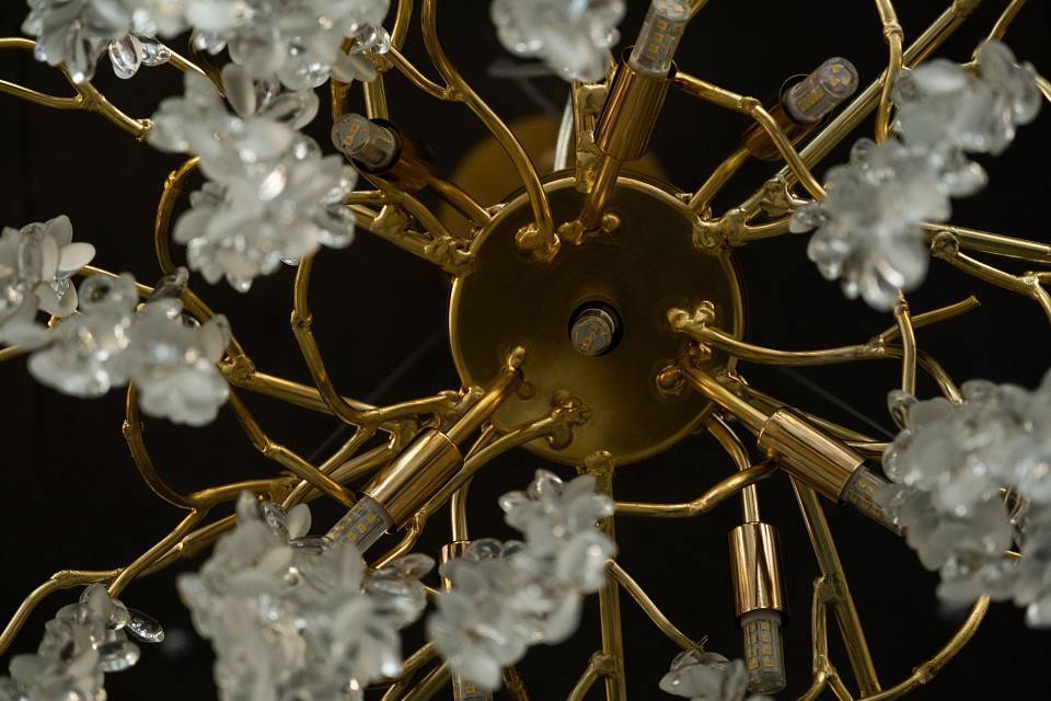 Подвесная люстра Milosh Tendence 921 10 ламп 0921CL-10GD