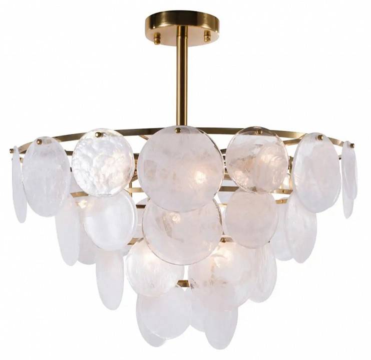 Люстра на штанге Milosh Tendence Bella 8 ламп 1024CL-8AB