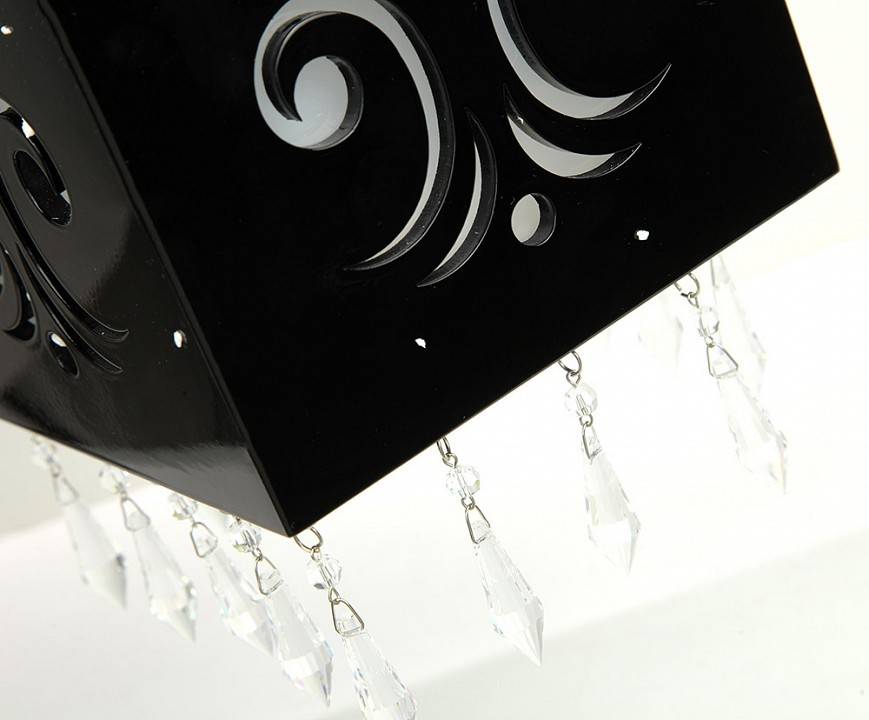 Подвесной светильник MM Lampadari Luxury D042/P1 01 V1607 nero