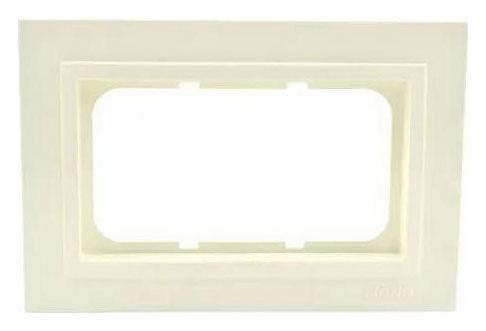 Рамка на 2 поста Mono Electric Larissa 103-010100-165