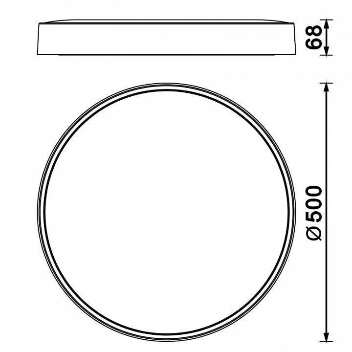 Накладной светильник Mantra Cumbuco II 8839