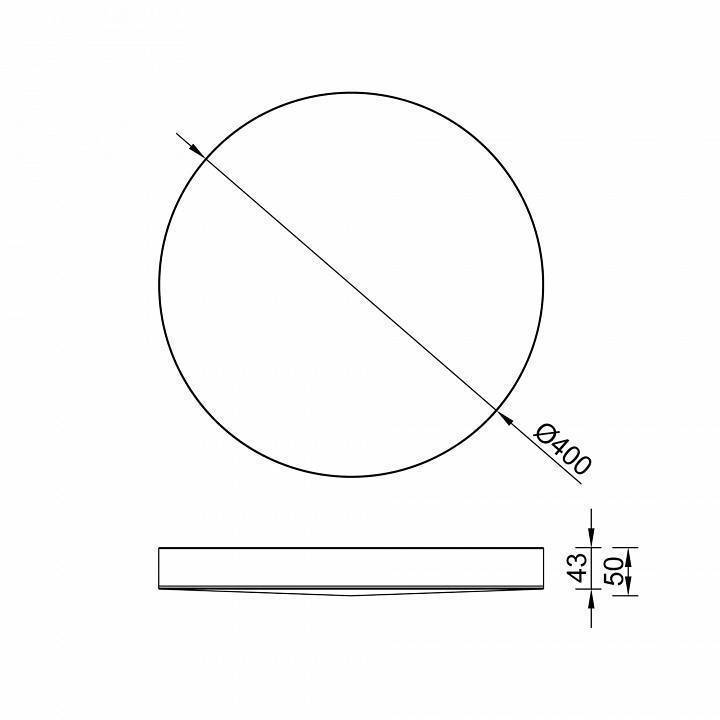 Накладной светильник Mantra Turin 9024