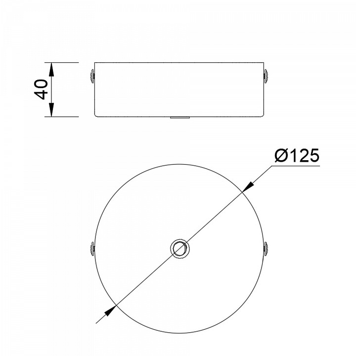 Основание Mantra Modular Light Florones 9354