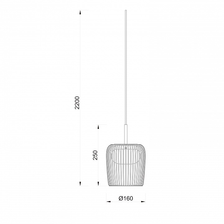 Подвесной светильник Mantra Dubai 9419 (3L)+9465