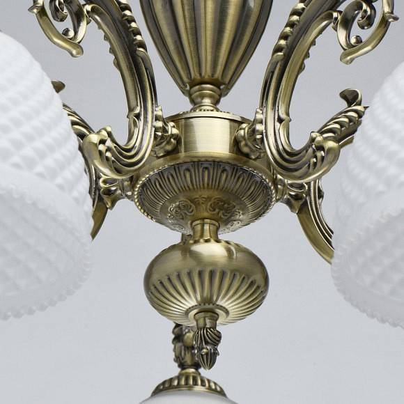 Люстра на штанге MW-Light Фелиция 26 5 ламп 114010405