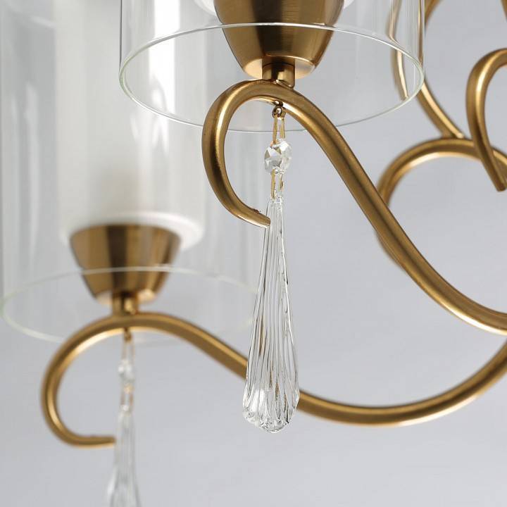 Подвесная люстра MW-Light Эллегия 8 5x60 Вт E14 303012505