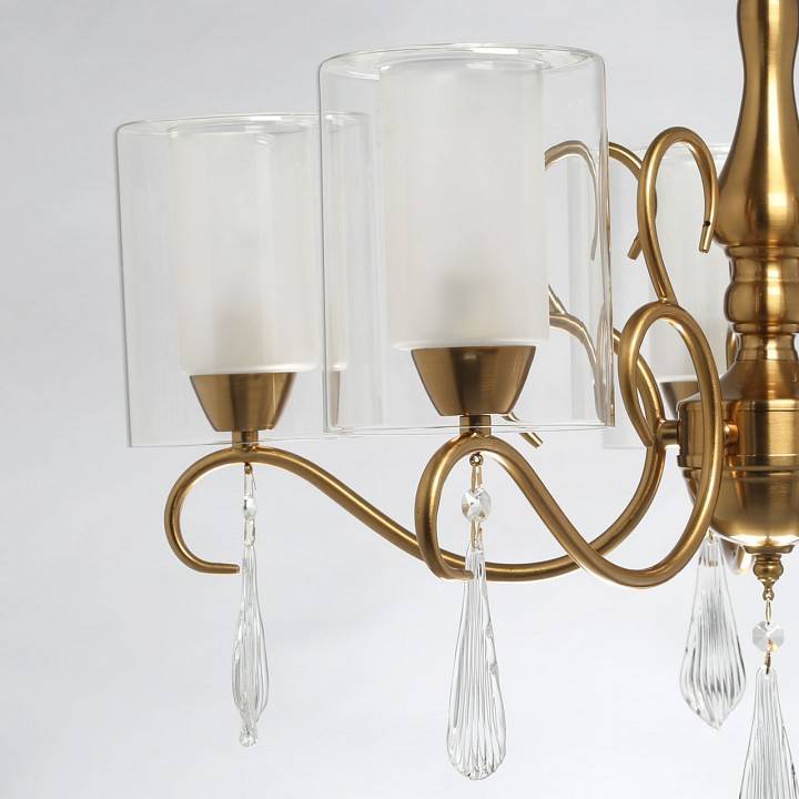 Подвесная люстра MW-Light Эллегия 8 5x60 Вт E14 303012505