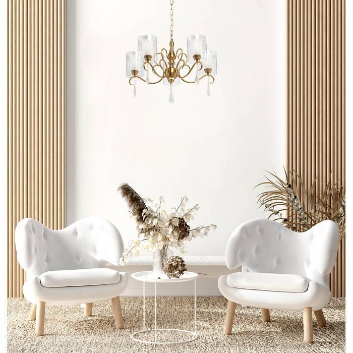 Подвесная люстра MW-Light Эллегия 8 5x60 Вт E14 303012505