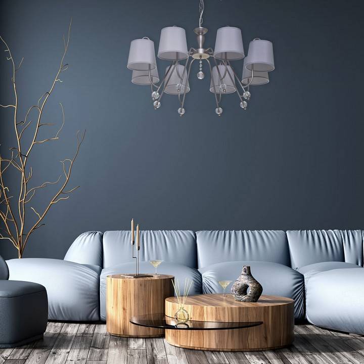 Подвесная люстра MW-Light Вега 8x60 Вт E14 329012508