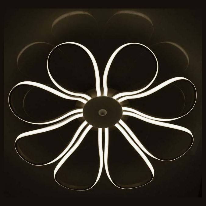 Люстра потолочная DeMarkt Аурих 8x60 Вт E27 496017008