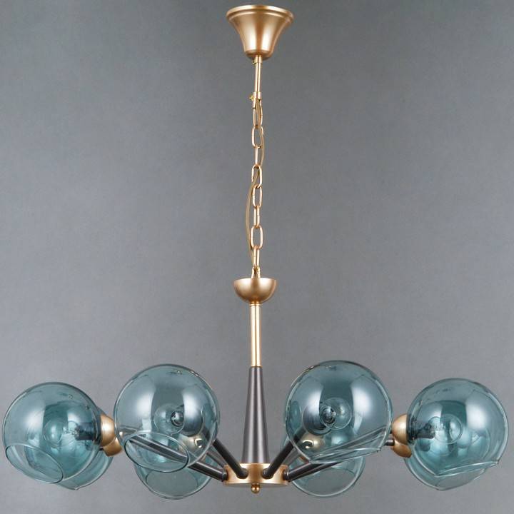 Подвесная люстра DeMarkt Гамбург 8х60 Вт E14 605018008