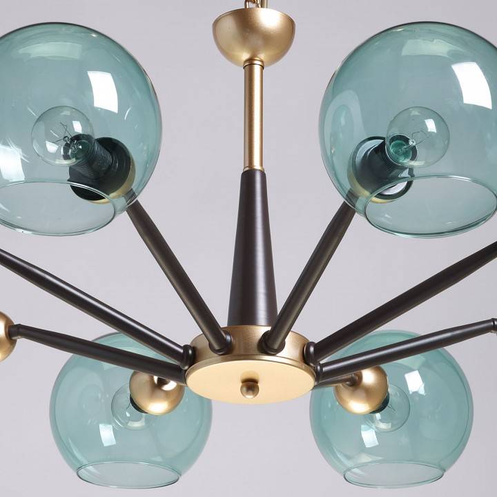 Подвесная люстра DeMarkt Гамбург 8х60 Вт E14 605018008