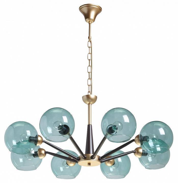 Подвесная люстра DeMarkt Гамбург 8х60 Вт E14 605018008