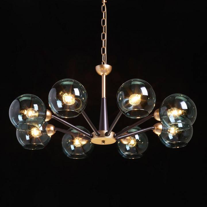 Подвесная люстра DeMarkt Гамбург 8х60 Вт E14 605018008