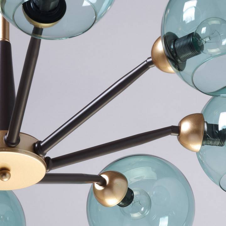 Подвесная люстра DeMarkt Гамбург 8х60 Вт E14 605018008