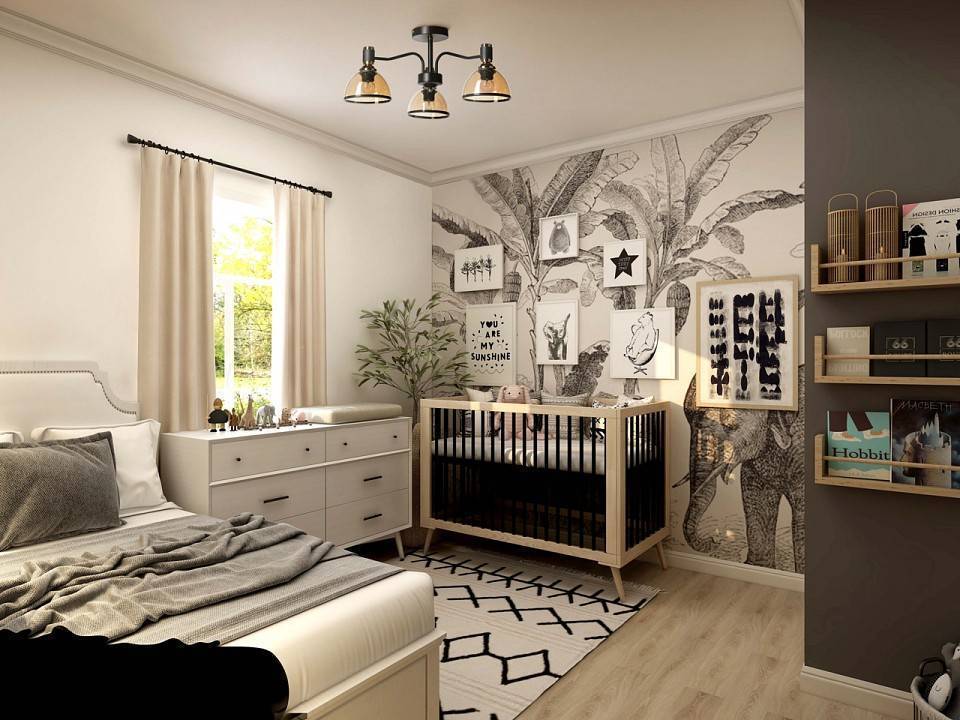 Люстра на штанге De City Дэла 2 635010903