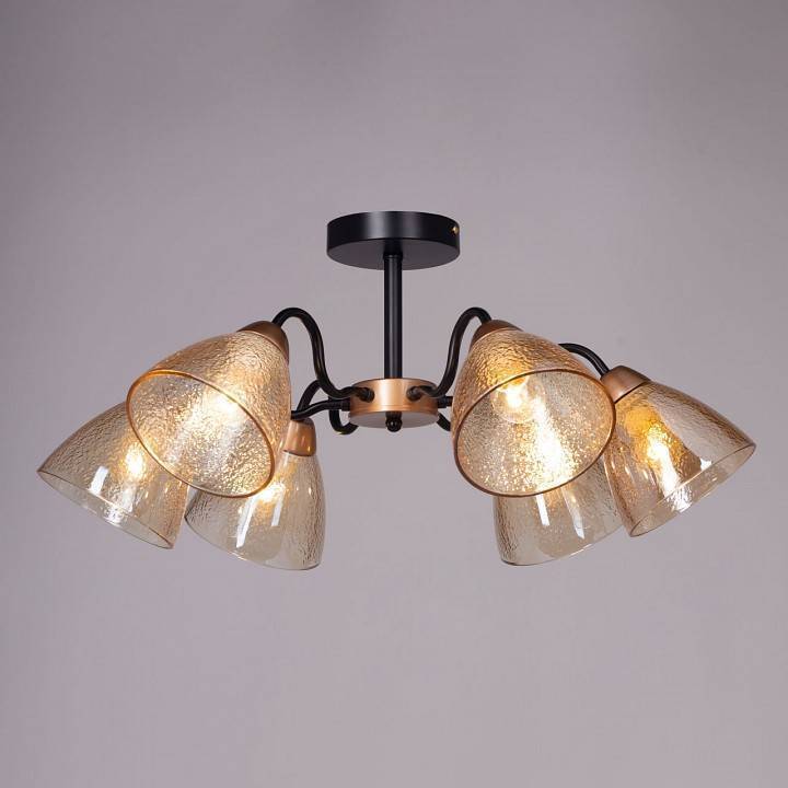 Люстра на штанге De City Дэла 6 ламп E27 635011406