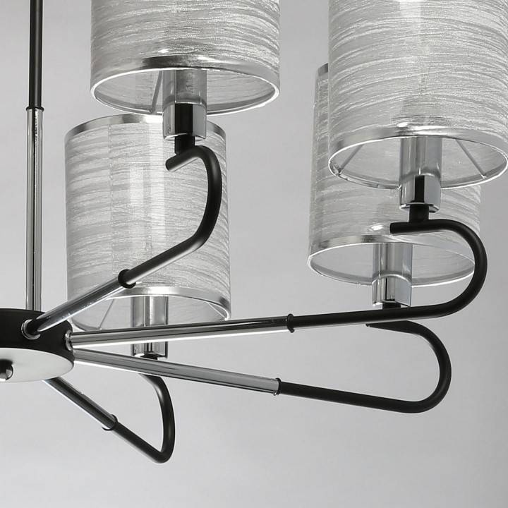 Люстра на штанге DeMarkt Конрад 10 8x40 Вт E14 667012508