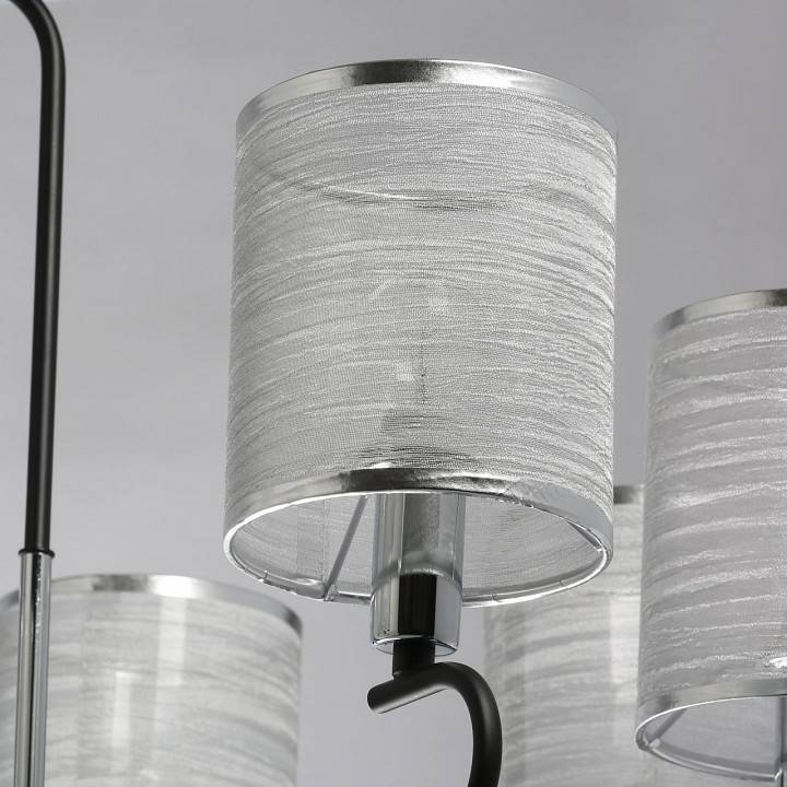 Люстра на штанге DeMarkt Конрад 10 8x40 Вт E14 667012508