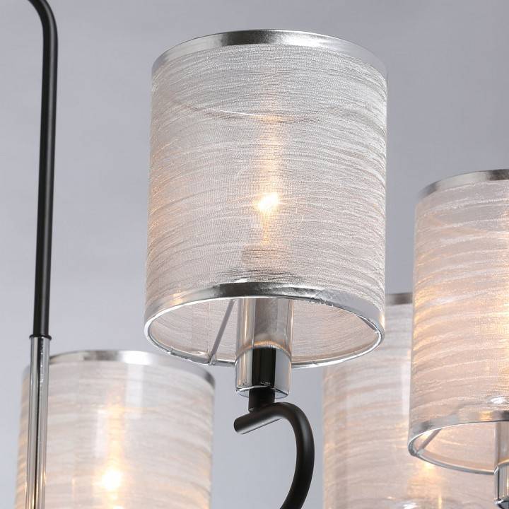 Люстра на штанге DeMarkt Конрад 10 8x40 Вт E14 667012508