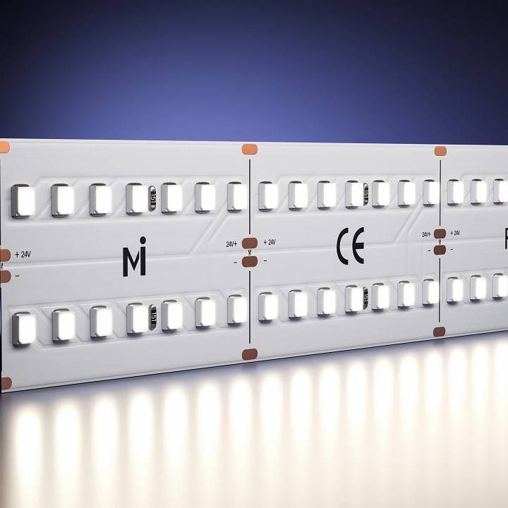 Лента светодиодная Maytoni Overled 14.4 Вт/м 24 В 3000 К IP20 5 м 201118