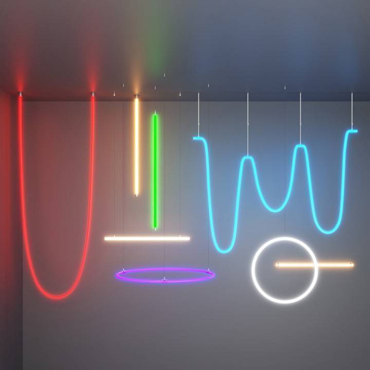 Гибкий неон Maytoni Nemo D25 Синий IP65 24 В 20305