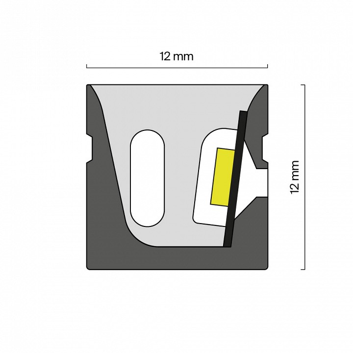 Светодиодная лента Maytoni 24 В 2835 120 LED/м 3000 K IP20 432022