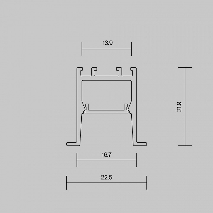 Короб встраиваемый Maytoni 632013