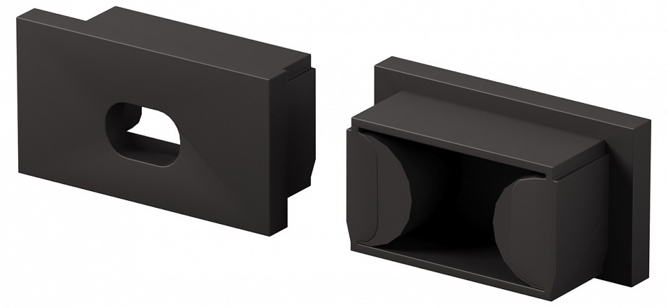 Заглушка для профиля Maytoni TRA001P черная 642019