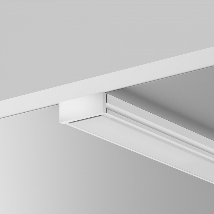 Заглушка для профиля Maytoni TRA001P белая 642020