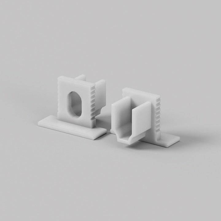 Заглушка для профиля Maytoni TRA012P белая 642068