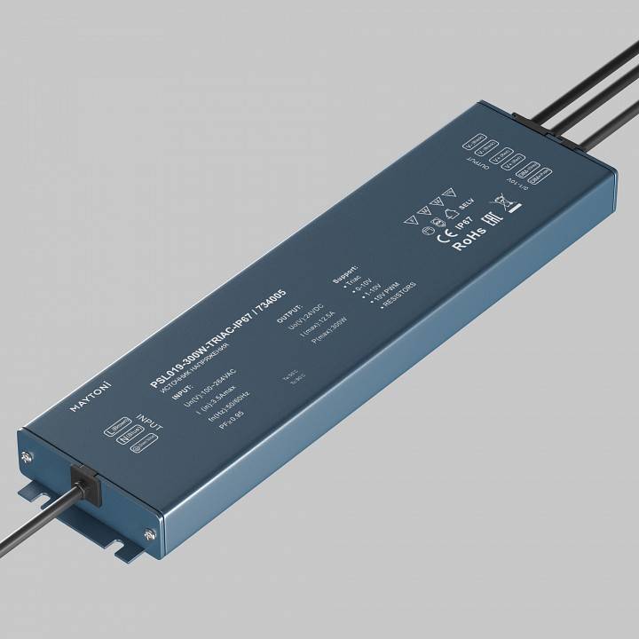 Блок питания Maytoni TRIAC диммируемый 24V 250W IP67 734005