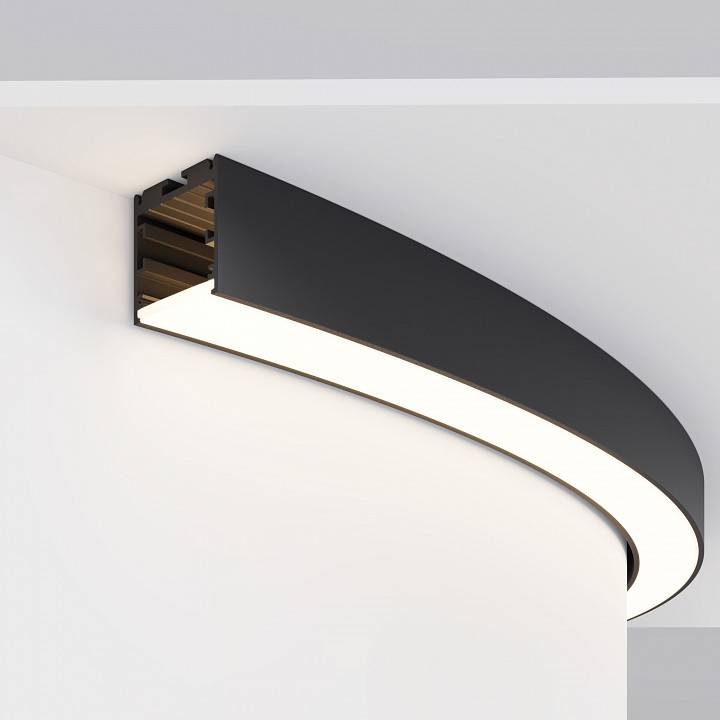 Профиль накладной Maytoni Led strip 90° 1.5 м ALM-3535R-B-D-90°-1.5M