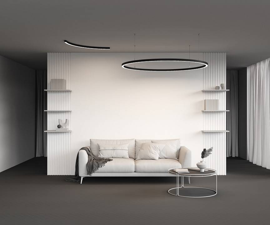 Профиль накладной Maytoni Led strip 90° 1.5 м ALM-3535R-B-D-90°-1.5M