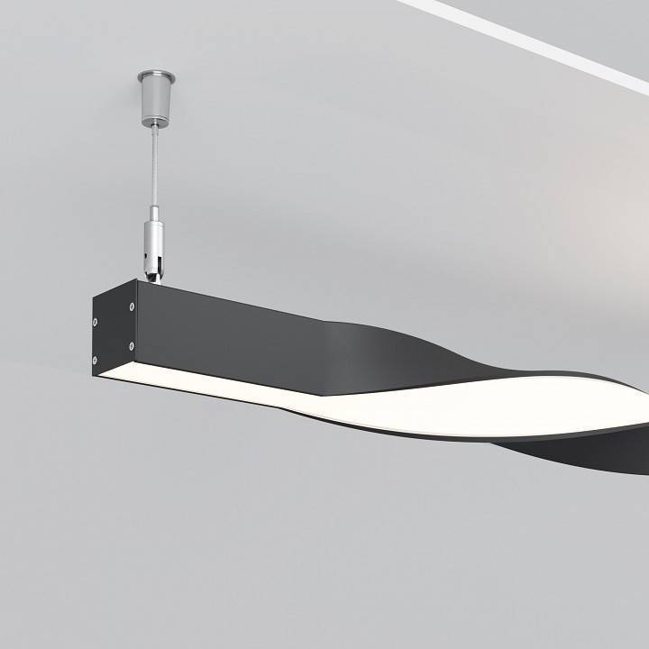 Профиль накладной Maytoni Led strip 180° 0.5 м ALM-3535R-B-T-180°-0.5M