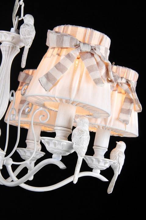 Подвесная люстра Maytoni Bird 6 ламп ARM013-06-W