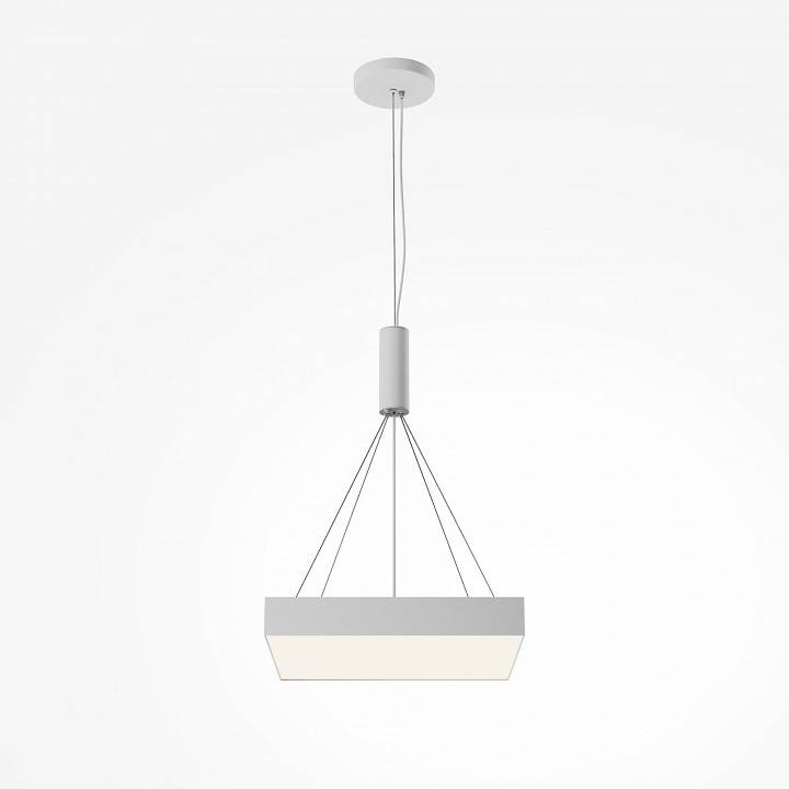 Потолочный светильник Maytoni Zon 45 Вт 4000 К квадратный белый C032CL-45W4K-SQ-W