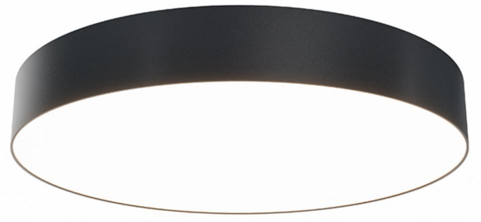 Потолочный светильник Maytoni Zon LED 48 Вт 3000 К черный C032CL-L48B3K