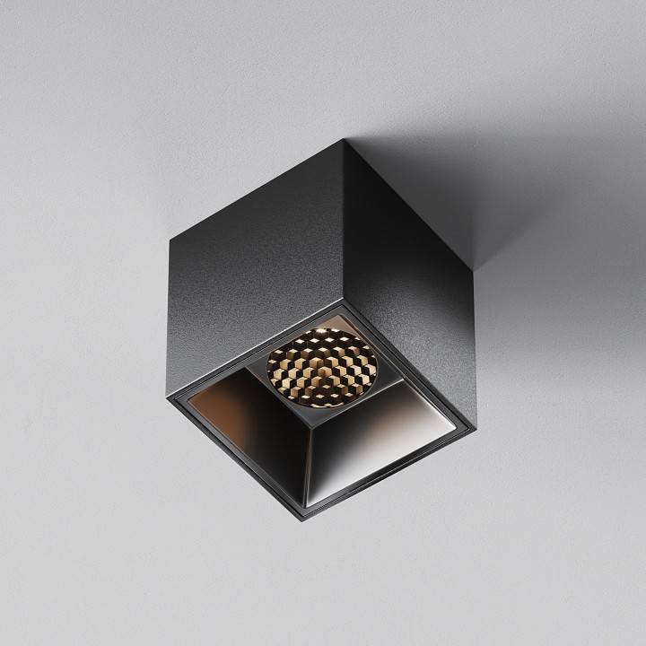 Накладной светильник Maytoni Alfa LED C064CL-5W3K-SQ-B