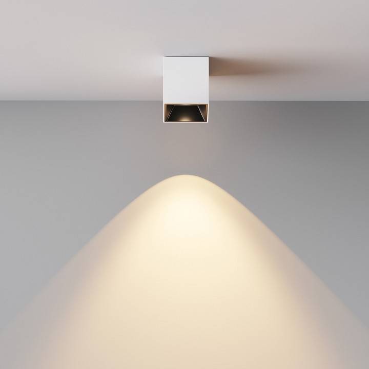 Накладной светильник Maytoni Alfa LED C064CL-5W3K-SQ-WB