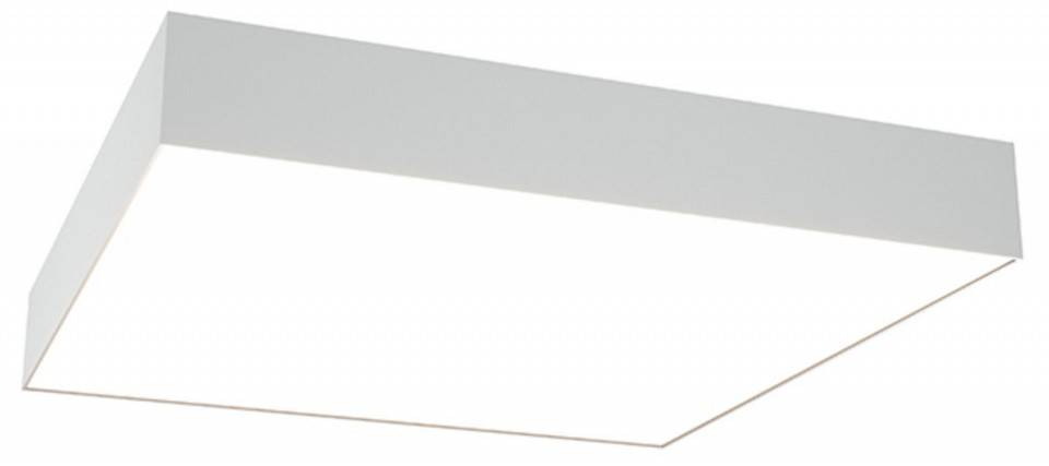 Накладной светильник Maytoni Zon LED 48 Вт 3000K белый квадратный C067CL-L48W3K