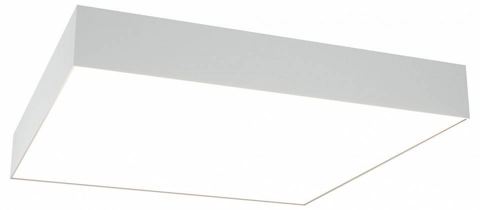 Накладной светильник Maytoni Zon LED 48 Вт 3000K белый квадратный C067CL-L48W3K