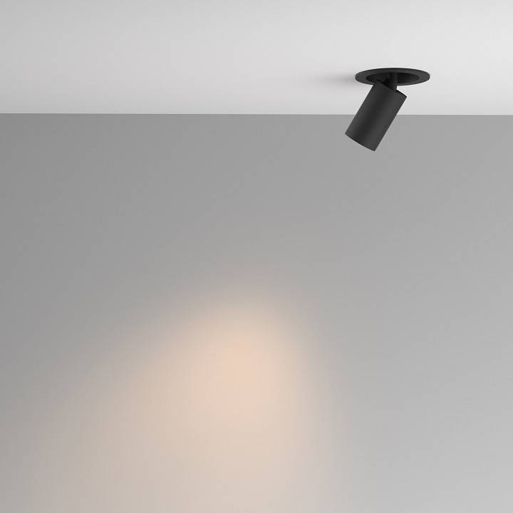 Встраиваемый светильник на штанге Maytoni FOCUS LED C071CL-7W3K-B