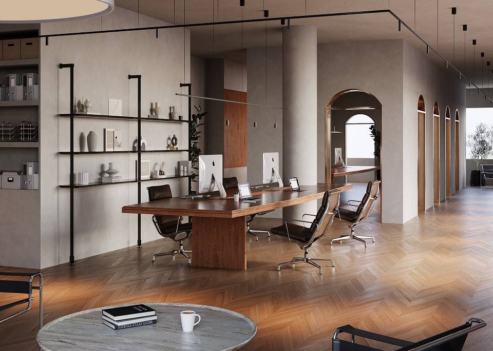 Модульный светильник Maytoni Focus LED C103CL-5W3-6K-BS