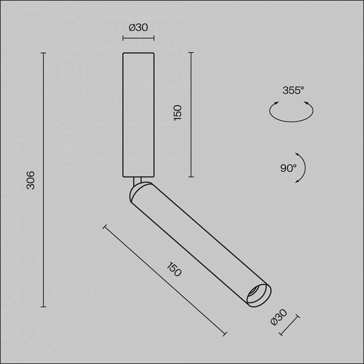 Подвесной светильник Maytoni Focus T C142CL-6W3K-B