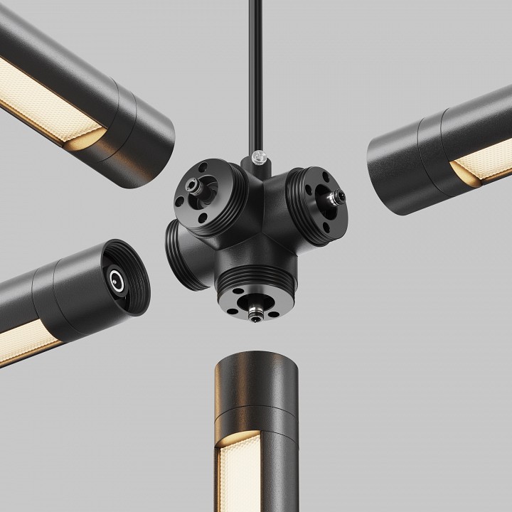 Токопровод угловой внутренний Maytoni  CA019L4C-P-B